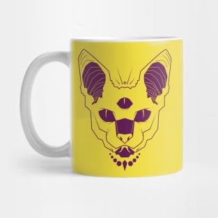 Three eyed Cat sphinx Mug